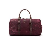 della Q - Red (55.9 x 30.5 x 25.4 cm) Lienzo Weekender - 1 unidad