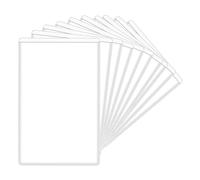 delle carte commerciali, maniche per carte commerciali,10x Cards di previdenza sociale PVC Maniche protettrici - Copertine protettive sottili resistenti all'acqua per donne uomini adolescenti