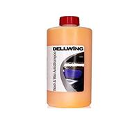DELLWING - Champú de lavado y encerado de 1 l - Champú profesional para tu coche - Dilución de hasta 1:200 - Brillo intenso con efecto hidrofóbico