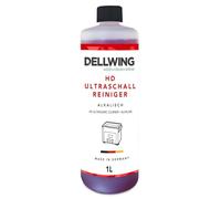 Dellwing HD Limpiador ultrasónico 1 l, concentrado alcalino para limpieza de piezas de automóvil, carburadores e inyectores, fabricado en Alemania