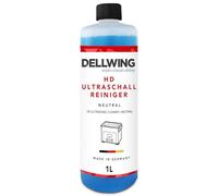 Dellwing HD Limpiador ultrasónico 1 l, concentrado neutro para limpieza de joyas, monedas y oro, fabricado en Alemania