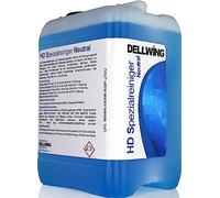 DELLWING HD Special Cleaner Neutral 5L - Limpiador ultrasónico concentrado premium para limpiar vasos, joyas, oro, monedas, vidrio y mucho más.