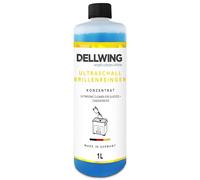 Dellwing Limpiador de gafas 1 l, concentrado para dispositivos ultrasónicos, limpiador para lentes, fabricado en Alemania