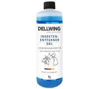 Dellwing Limpiador de insectos en gel activo 1 l, eliminador de insectos listo para usar, para pintura, vidrio y plástico, ideal antes del lavado del coche, fabricado en Alemania