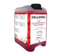 Dellwing Limpiador ultrasónico HD alcalino 5 l, | concentrado alcalino para piezas de coche, carburadores, culatas, inyectores y boquillas de inyección, fabricado en Alemania