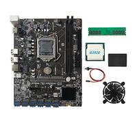 Dellx 50C BTC +G3920 or G3930 CPU CPU+Fan+DDR4 4GB 2666Mhz RAM+128G SSD+Cable 12XPCIE to USB3.0 ranura para tarjeta gráfica