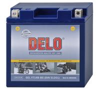 Delo Baterías de gel DELO, llena YT14B-BS 12V/12AH SAE130A