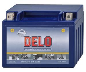 Delo Baterías de gel DELO, llena YTZ14S 12V/11,2AH SAE170A