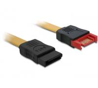 Delock 0.3m sata iii cable de sata 0,3 m marrón