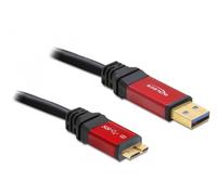 DeLOCK USB 3.0 Cable A to Micro B 1.0 m Red