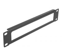 Delock 10″ Panel de gabinete de Red con Apertura 1U Negro