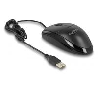 DeLOCK 12106 mouse Office Ambidextro USB tipo A Óptico 1200 DPI Ambidextro