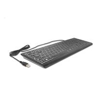 Delock 12170 teclado universal usb qwertz alemán negro