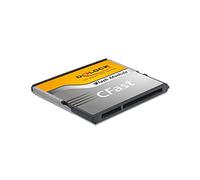 DeLOCK 128GB CFast 2.0 memoria flash MLC - Tarjeta de memoria (128 GB, MLC, 310 MB/s)