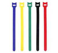 DeLOCK 18636 presilla Nylon Negro, Azul, Verde, Rojo, Amarillo 10 pieza(s) - sujección para cables (Nylon, Negro, Azul, Verde, Rojo, Amarillo, 24 cm, 12 mm, 10 pieza(s))
