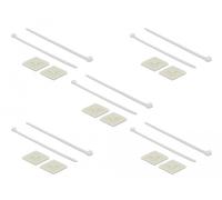 Delock 18679 soporte para brida blanco nylon 10 pieza(s)