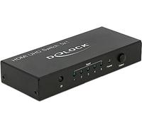 DELOCK 18685 - Interruptor HDMI, 5 tomas HDMI a HDMI hembra, 4K