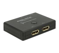Delock 18750 DisplayPort 2 - 1 Umschalter bidirektional 4K 60 Hz Single