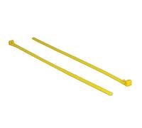 DeLOCK 18761 Releasable cable tie Nylon Amarillo 100pieza(s) presilla - sujección para cables (Releasable cable tie, Nylon, Amarillo, 30 cm, 7,6 mm, 100 pieza(s))