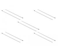 Delock 18770 presilla brida reutilizable acero inoxidable 10 pieza(s)