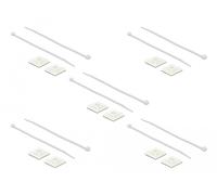 Delock 18834 soporte para brida blanco nylon 10 pieza(s)