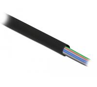 Delock 18978 aislamiento de cables tubo termorretráctil negro 1 pieza