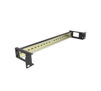 DeLOCK 19? Panel de riel con pasacables lateral 1U negro