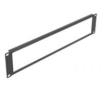 Delock 19″ Panel de gabinete de Red con Apertura 2U Negro