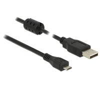 Delock 1m, usb 2.0-a/usb 2.0 micro-b cable usb usb a micro-usb b 0,48