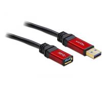 Cable de extensión USB 3.2 Gen 1 DeLOCK 2 m, USB-A macho a USB-A hembra