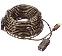 Delock 20m USB 2.0 - Cable USB, Negro