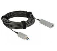 Delock 20m usb3.0-a + usb micro-b/usb3.0-a - cable usb (20 m, usb a, u