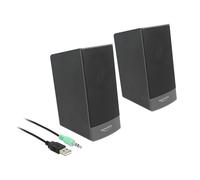 Delock 27001 USB Stereo 2.0 Speaker with 3.5 mm Jack and USB Power Supply