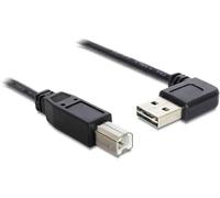 DeLOCK 2m USB 2.0 A - B m/m - Cable USB (2 m, USB A, USB B, 2.0, Male Connector/Male Connector, Negro)