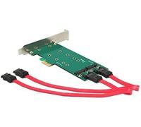 Delock 2x 67-pin m.2 key b - 2x sata 7-pin tarjeta y adaptador de inte