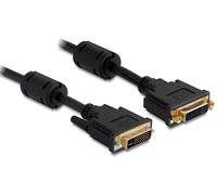 Delock 3m dvi-i cable dvi negro