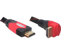 Delock 3m hdmi cable hdmi hdmi tipo a (estándar) negro, rojo