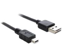 Delock 3m usb 2.0 a - mini usb m/m cable usb usb a mini-usb b negro