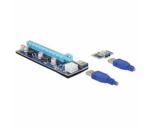 DeLOCK 41426 Interno PCI, PCIe, USB 3.0 tarjeta y adaptador de interfaz - Accesorio (PCI, PCI, PCIe, USB 3.0, 0,8 Gbit/s, China, 43,5 mm, 128,2 mm)