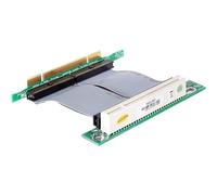 DeLOCK 41793 - Tarjeta elevadora PCI (32 bits con cable flexible, 7 cm, inserción izquierda