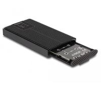 DELOCK 42022 - Carcasa externa para 2 SSD M.2 NVMe con USB 3.2
