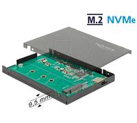 DeLock - Carcasa Externa 2.5 para SSD M.2 NVMe PCIe con USB 3.1 Gen 2 USB Type-C