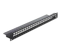 DeLOCK 43277 Keystone 19" PATCHPANEL 24 Port Negro