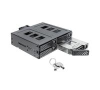 Delock 5.25? Wechselrahmen F?r 4 X 2.5? Sata Oder Sas Hdd / Ssd Mit Schloss (47141)