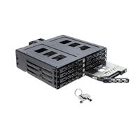 Delock 5.25? Wechselrahmen F?r 8 X 2.5? Sata Oder Sas Hdd / Ssd Mit Schloss (47172)
