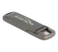 Delock 54012 unidad flash usb 256 gb usb tipo c gris