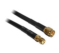 DeLOCK 5m SMA m/f - Cable coaxial (SMA, SMA, CFD200, 5 m, Macho/Hembra)