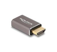 DeLOCK 60081 Adaptador de inversión del Tipo de Cables HDMI Gris