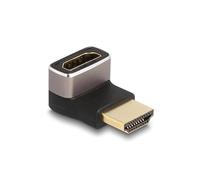 DeLOCK 60085 Adaptador de inversión del Tipo de Cables HDMI Negro, Gris