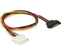 DeLOCK 60139 cable de SATA - Cable SATA (Negro, Rojo, Color blanco, Amarillo)